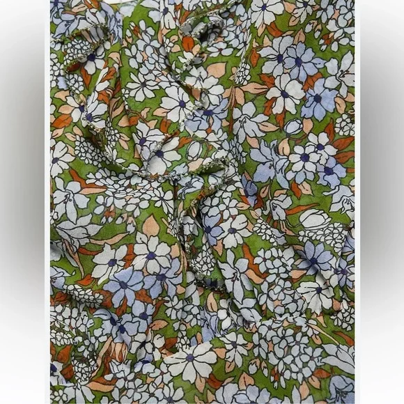 NEW $698 Veronica Beard AVENEL DRESS COLOR FOREST ARMY MULTI, 100% Silk - Picture 8 of 12